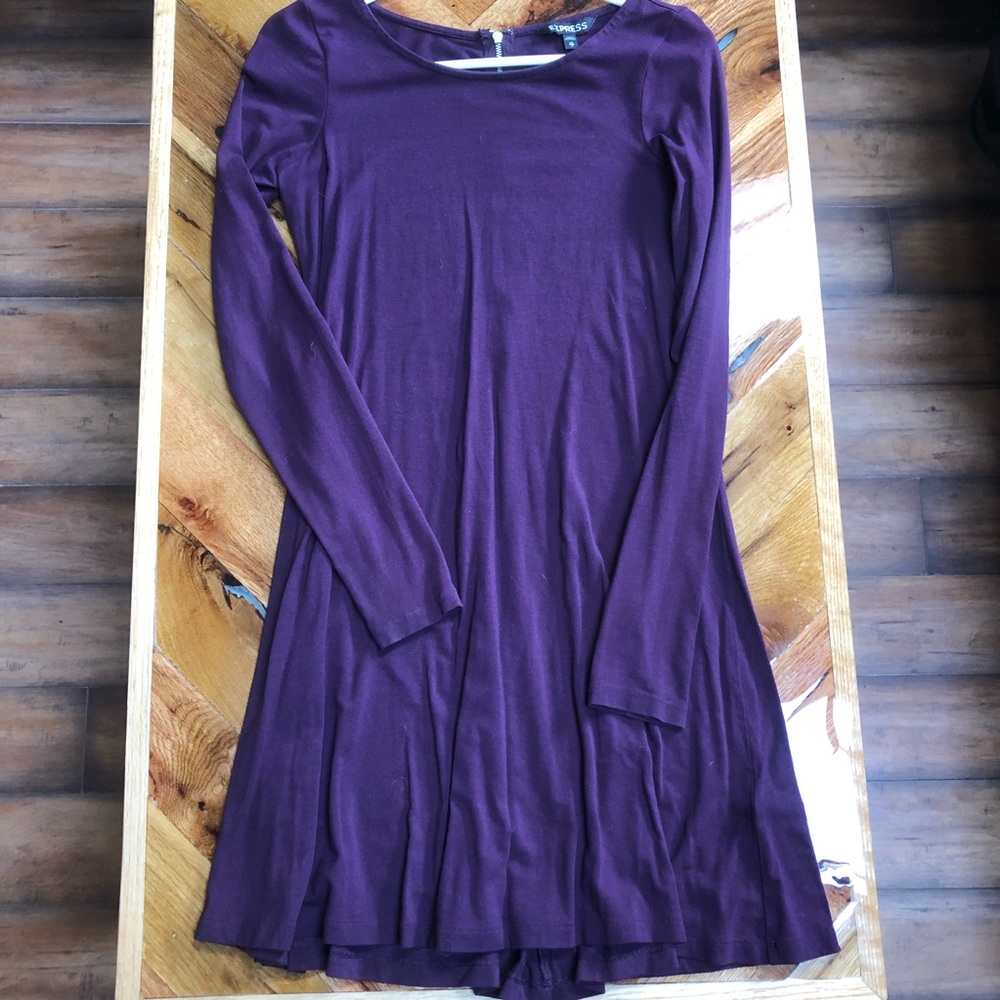 Express long sleeve dress
